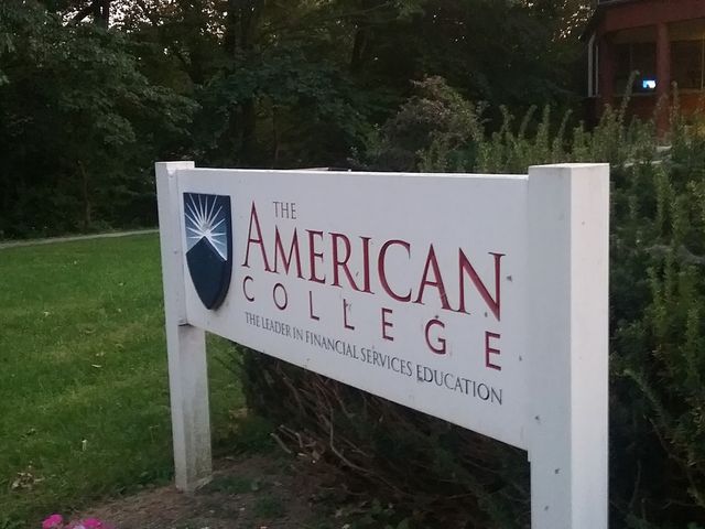 Photo of American College of Financial Services