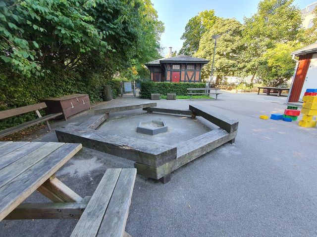 Photo of Bemandet legeplads i Ørstedsparken ved Nørre Farimagsgade