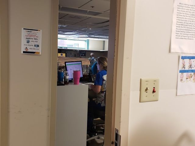 Photo of West Virginia University Hospital Departments of Rad Tech and Nutrition