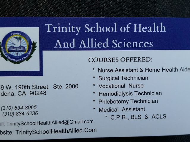 Photo of Trinity School of Health and Allied Sciences